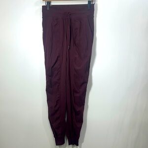 Lululemon dance studio purple joggers size 4